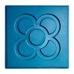 Panot flor turquesa x1