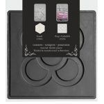 Pack flors gris x4